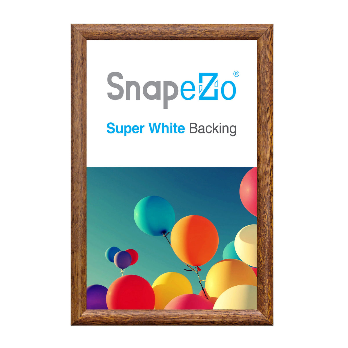 24x36 Dark Wood Snap Frame Snap Frames Direct