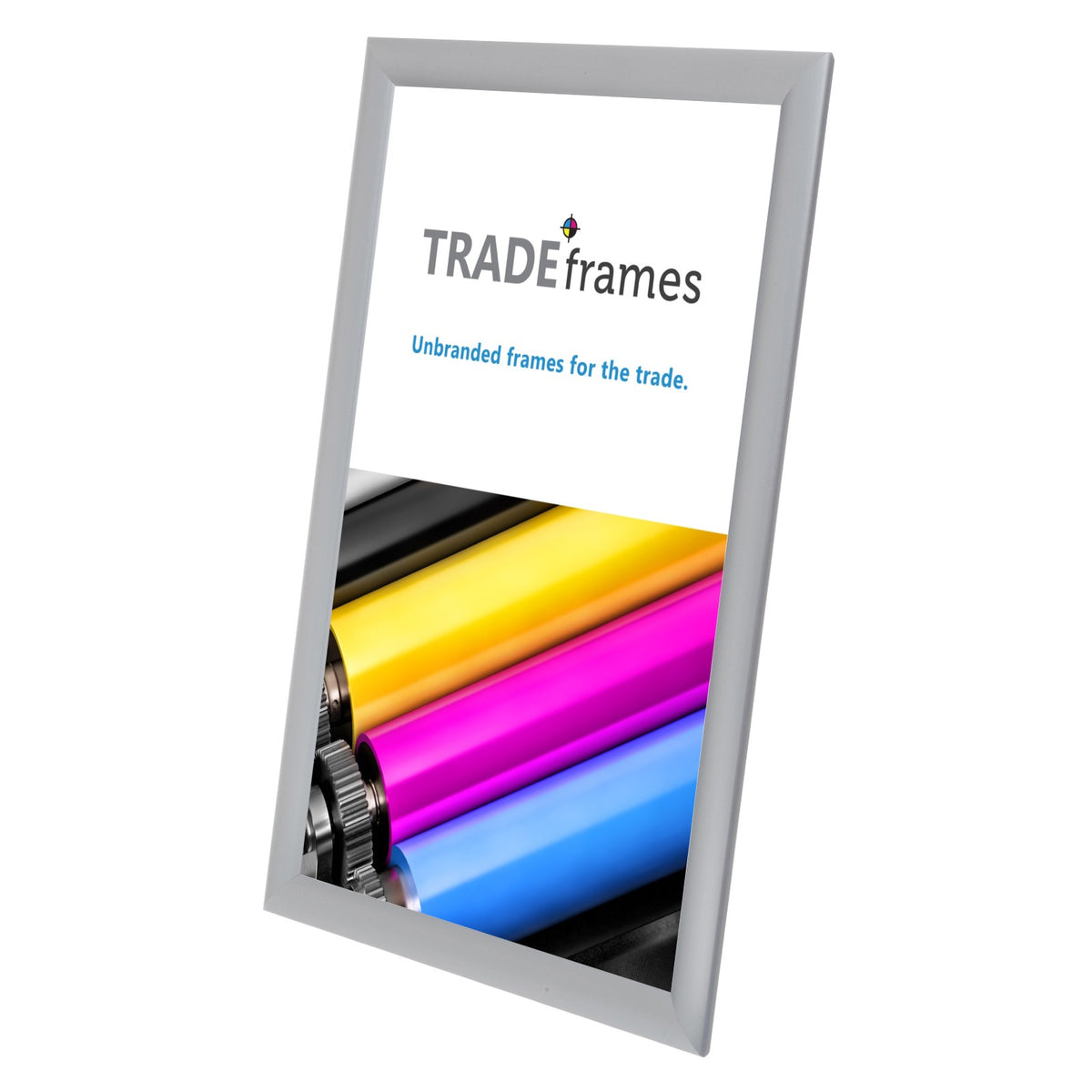 10 Case Pack of Silver 11x17 Diploma Frame 1" Profile Snap Frames