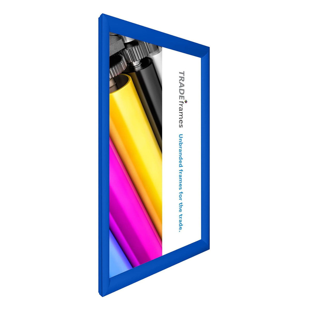 24x48 Blue Snap Frame 24x48 1.2 inch profile Snap Frames Direct