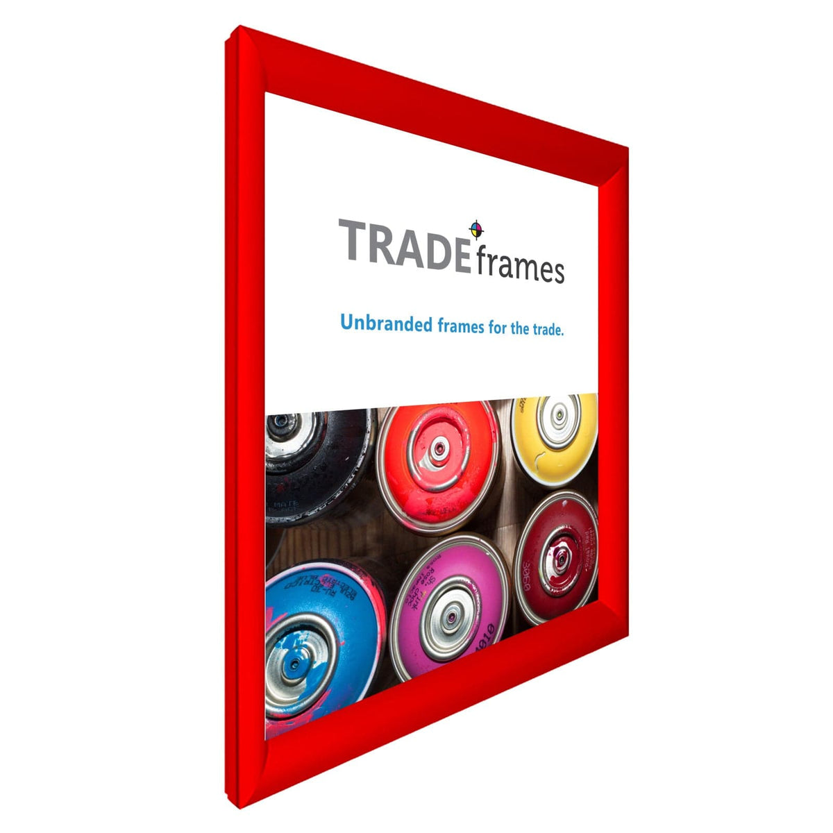 30x36 Red Snap Frame 30x36 1.2 inch profile Snap Frames Direct