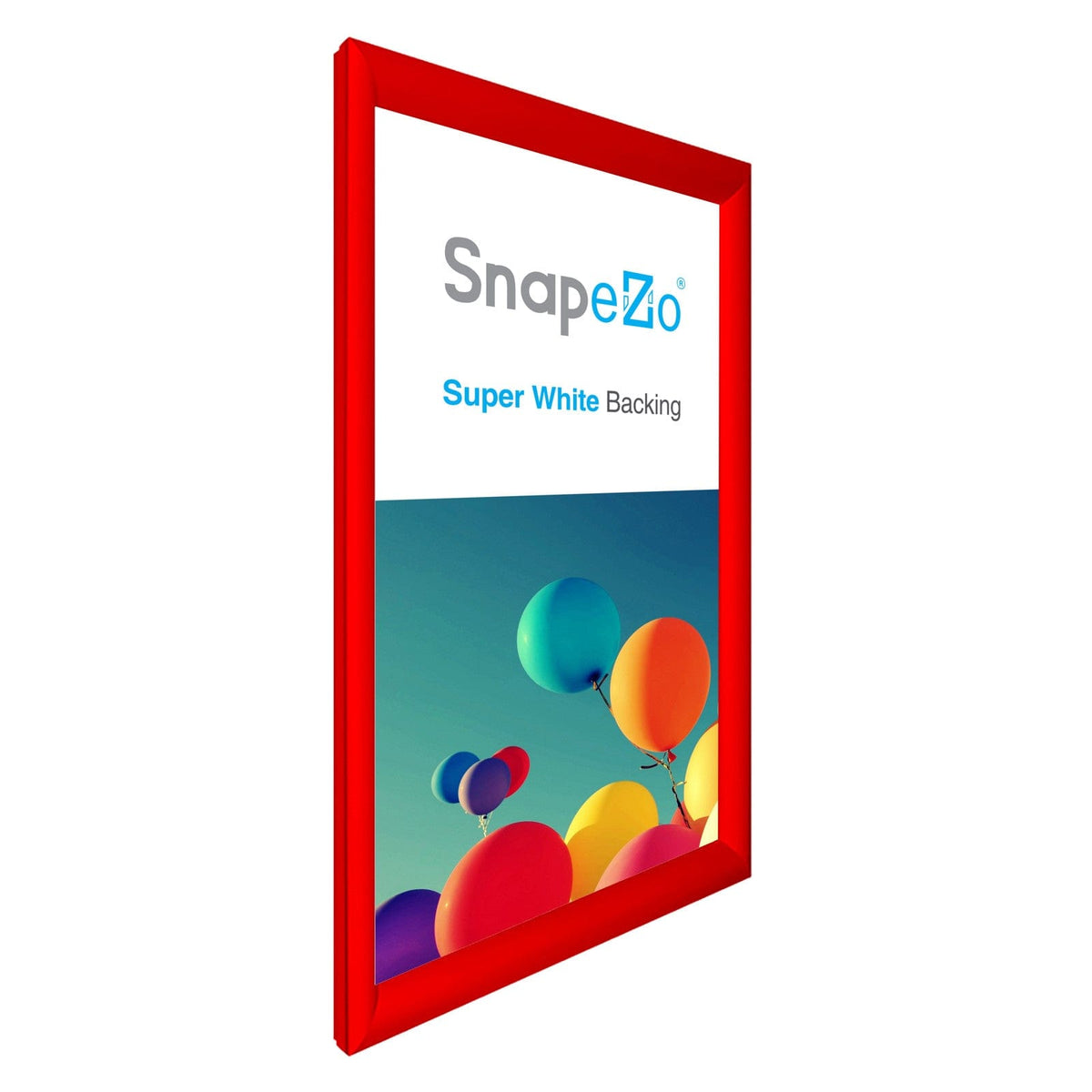 20x36 Red SnapeZo® Snap Frame 1.2" Profile Snap Frames Direct
