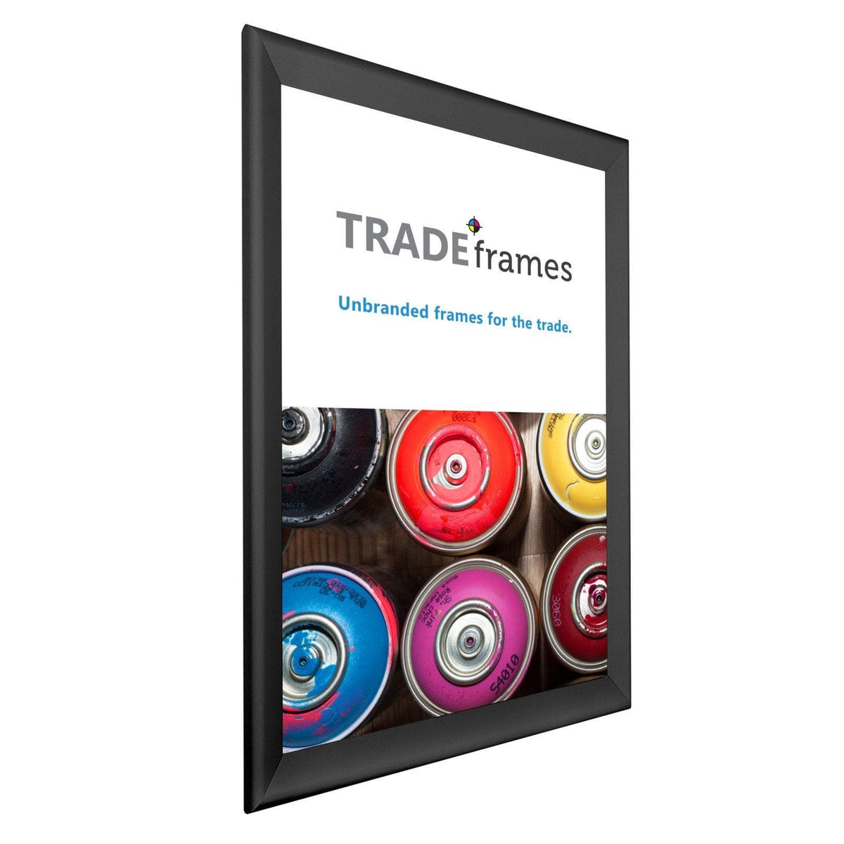 24x36 Black Snap Frame 1.7" Profile Snap Frames Direct