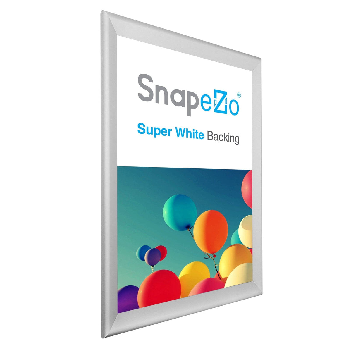 Black snap frame poster size 29x42 1.7 inch profile Snap Frames Direct