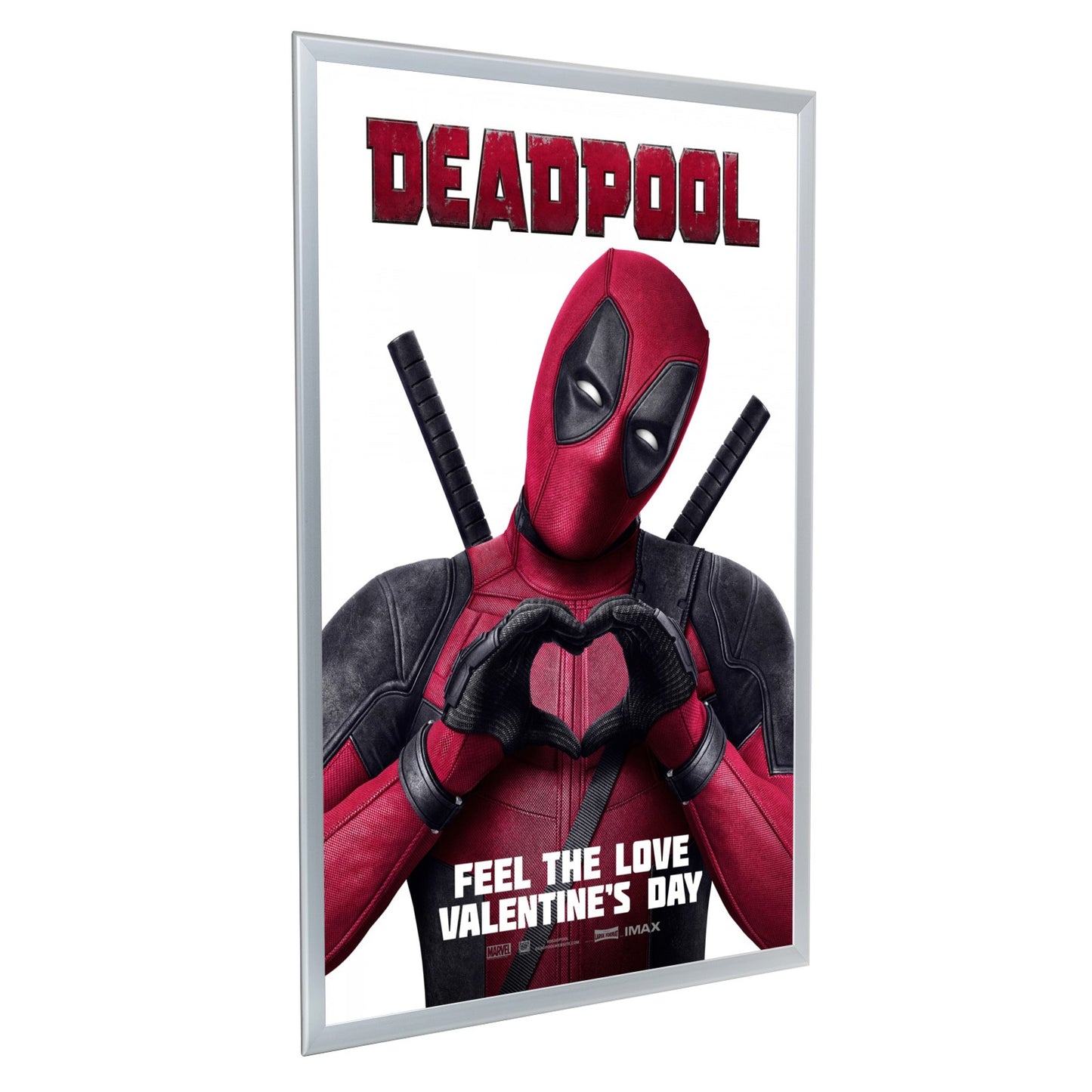 10 Case Pack of Silver 24x36 Movie Poster Frame - 1.25" Profile