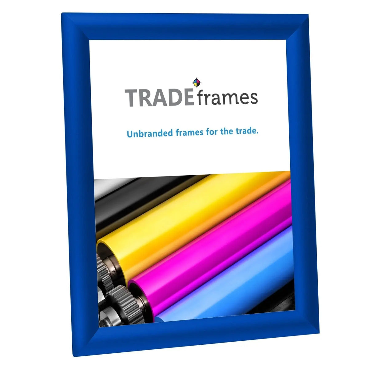 8.5x11 Inches Blue Snap Frame 1" Profile Snap Frames Direct