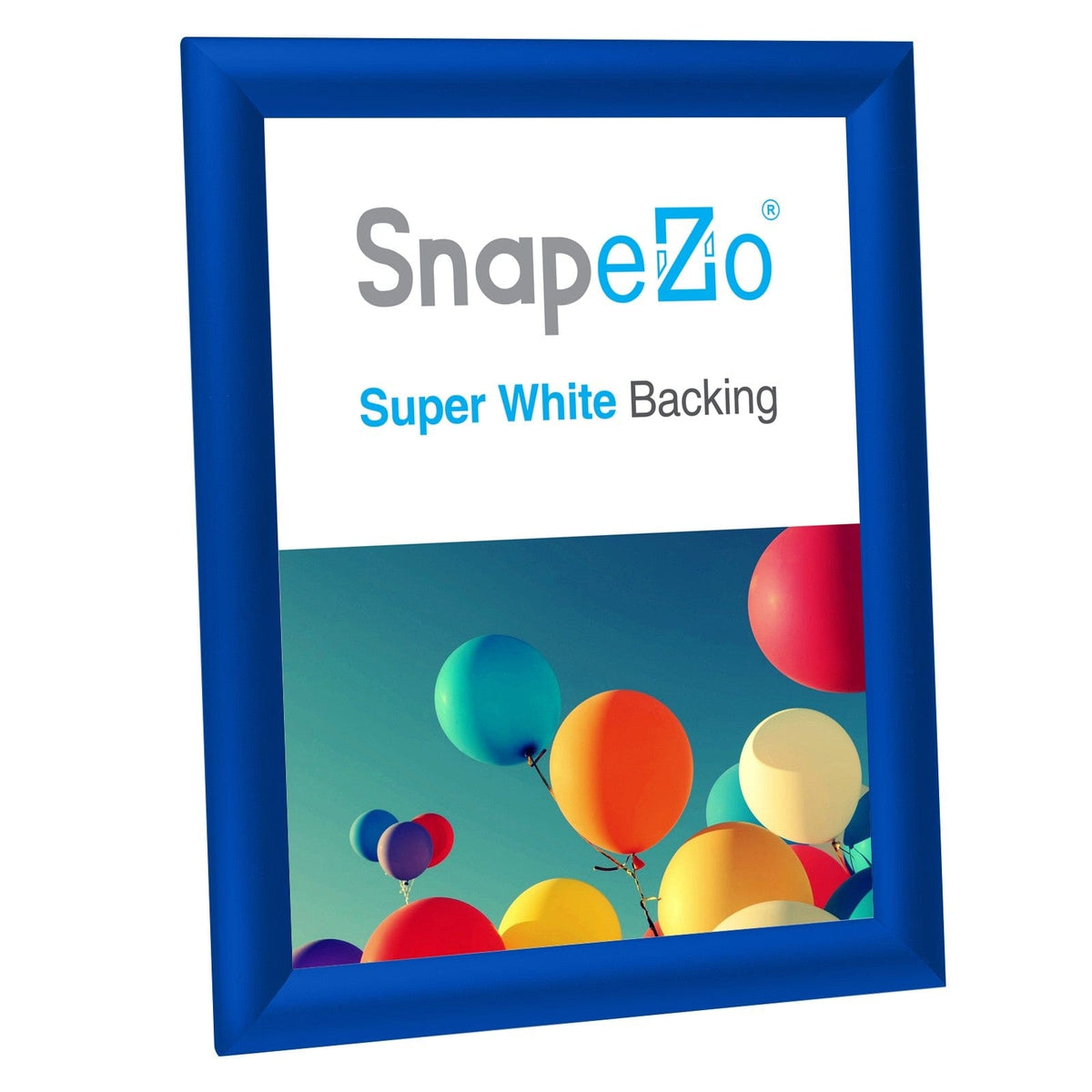 11x14 Blue Snapezo® Snap Frame 1" Profile Snap Frames Direct
