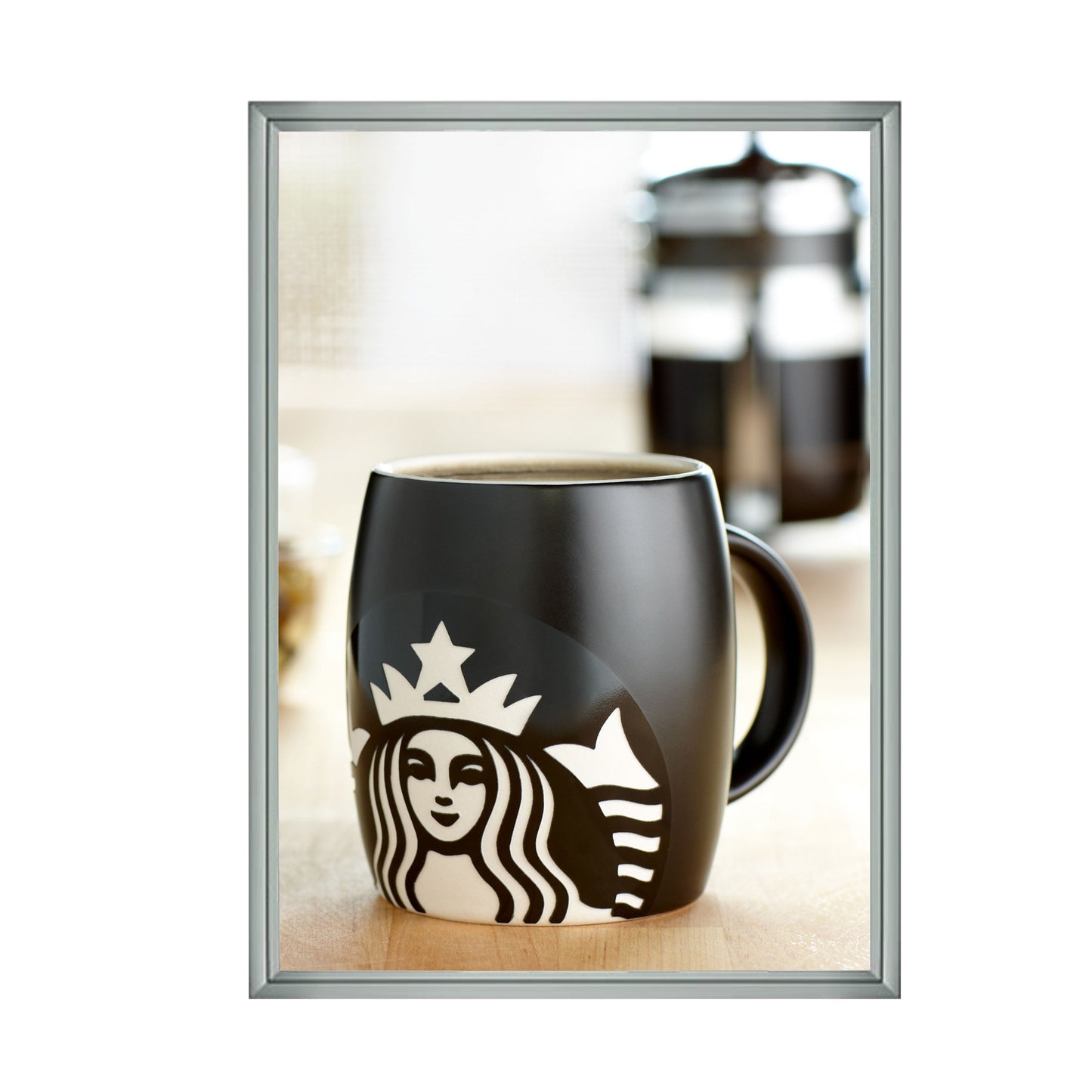 27x40 Silver Executive Snap Frame 1.81 Inch Profile
