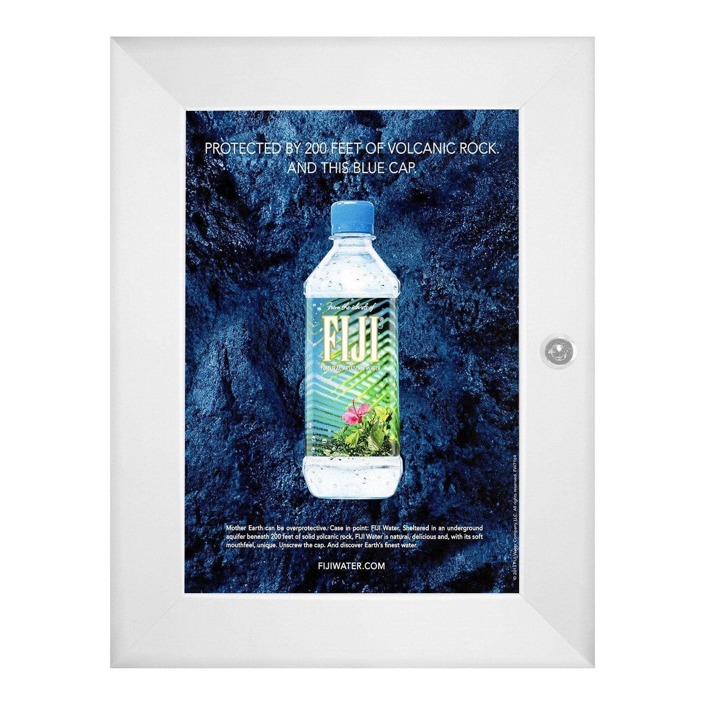 11x17 White SnapeZo® Poster Case - 1.77" Profile - Snap Frames Direct