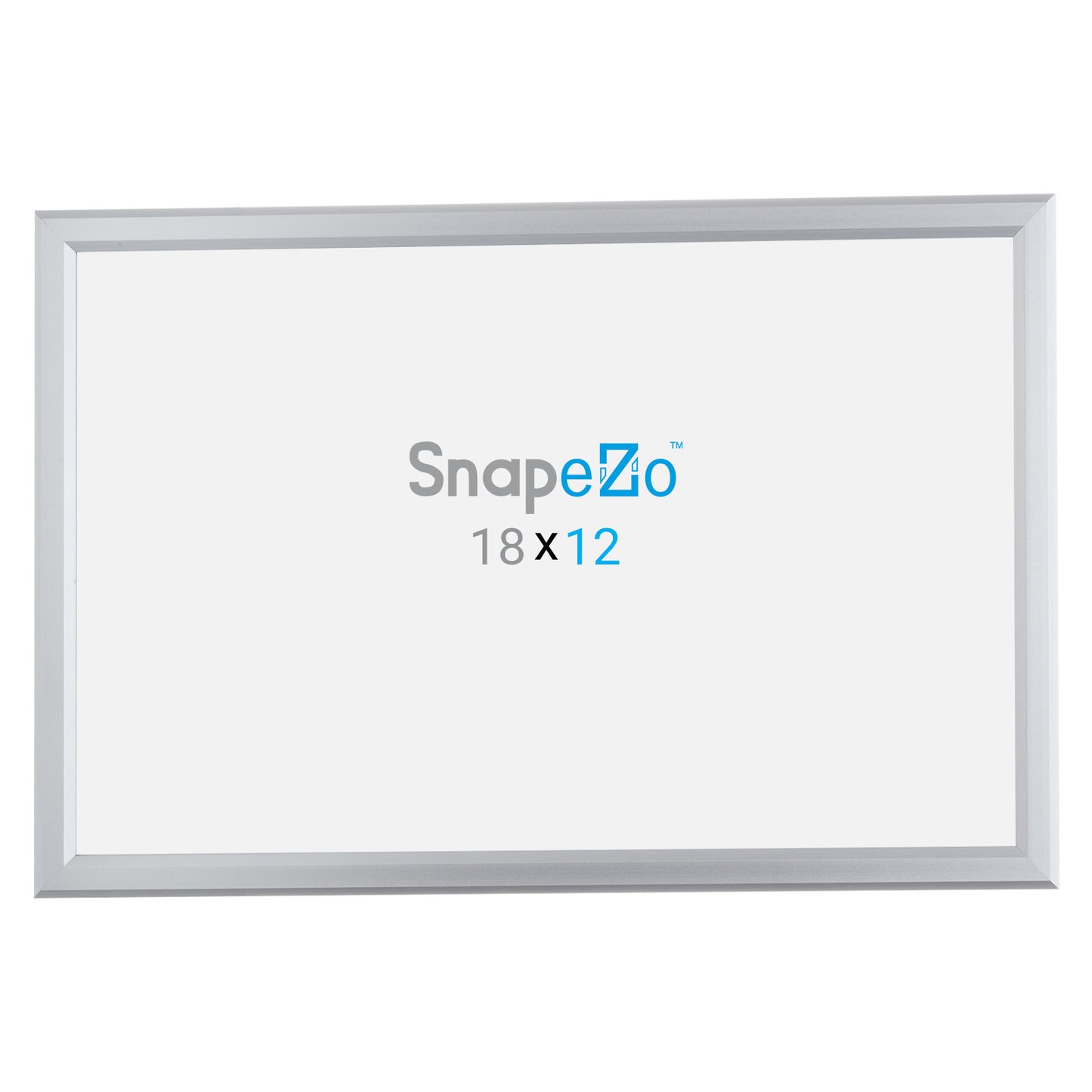 12x18 Silver Snap Frame 0.8 Inch Profile