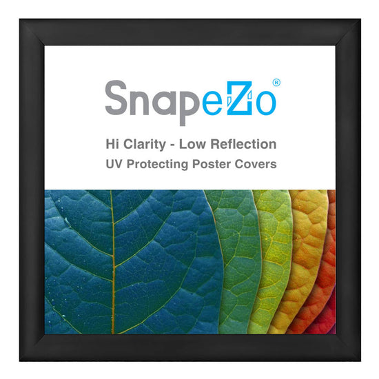 37x37 Black Snap Frame 1.2 Inch Profile