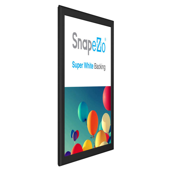 18x24 Black Poster Frame 0.8 Inch Snapezo®