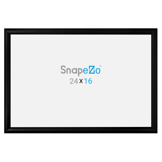 16x24 Black SnapeZo® Snap Frame - 1.2" Profile - Snap Frames Direct