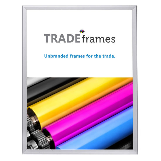 36x48 Silver Foamcore Snap Frame 1.25 Inch Profile