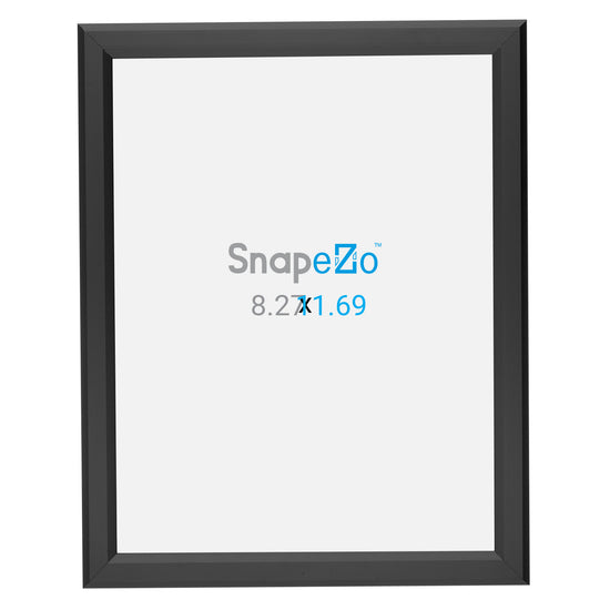 11.7 x 8.3 inches (A4 Euro Size) Black Document Frame 0.8 Inch Snapezo®