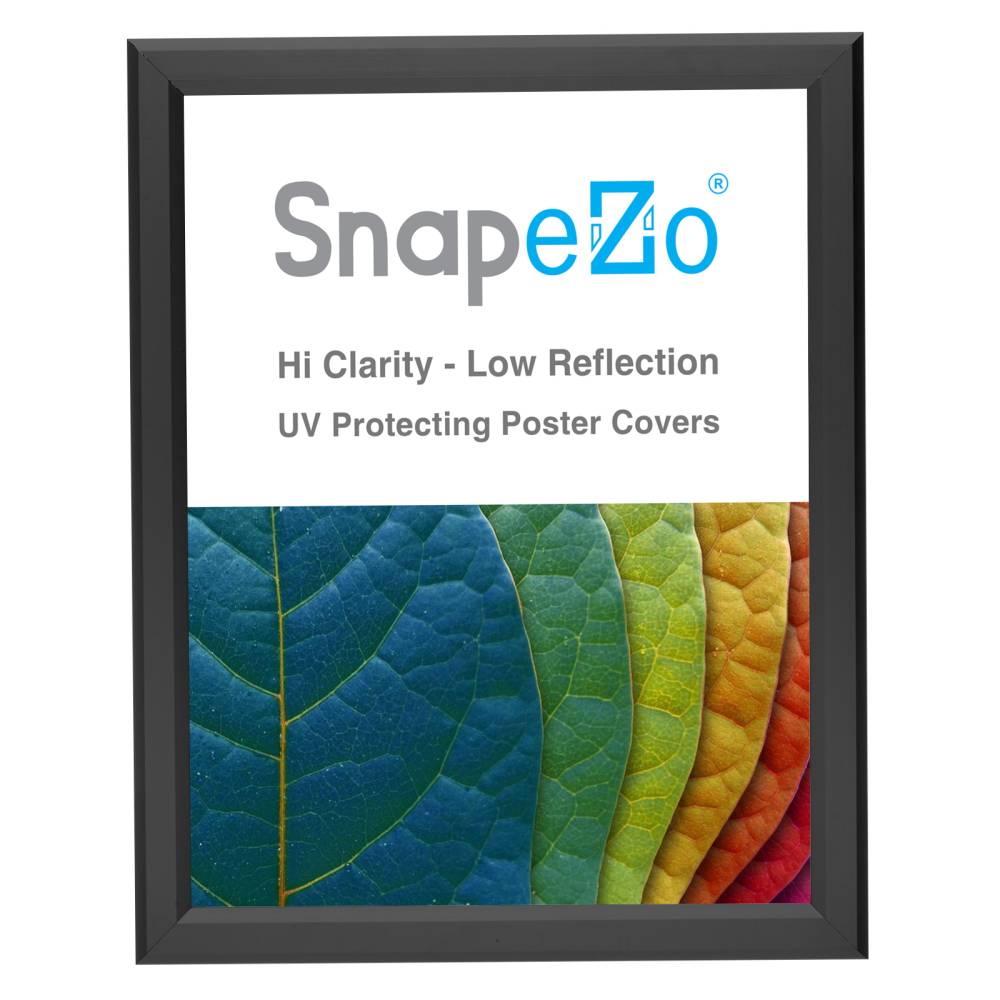 8x10 Black Photo Frame 0.8 Inch Snapezo®