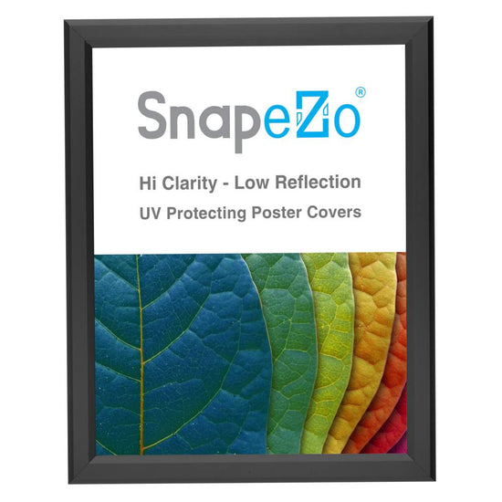 8x10 Black Photo Frame 0.8 Inch Snapezo®