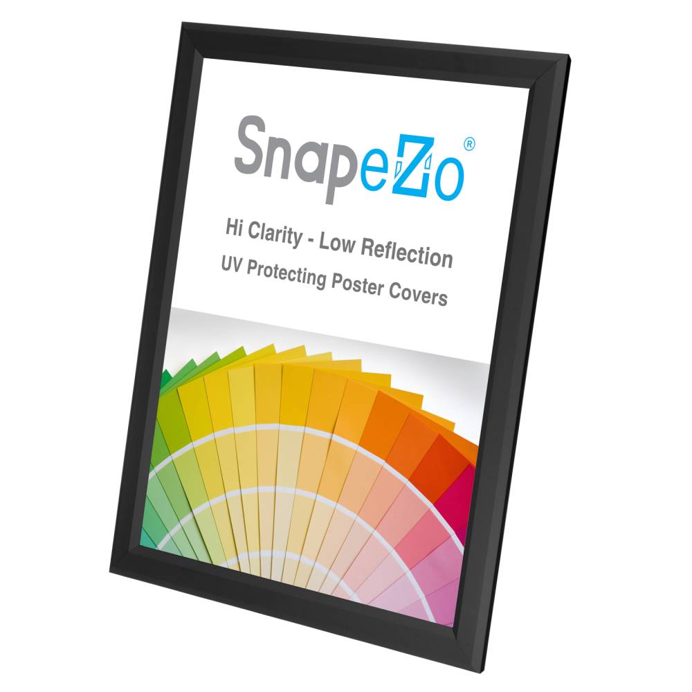 8x10 Black Photo Frame 0.8 Inch Snapezo®