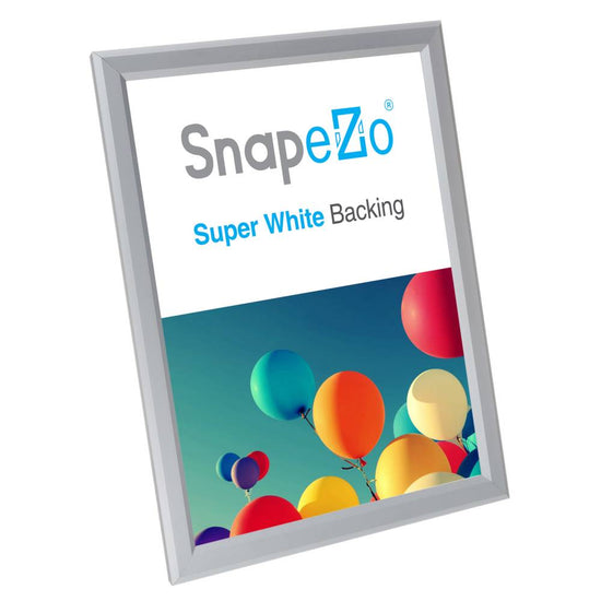 8x10 Silver Photo Frame 0.8 Inch Snapezo®