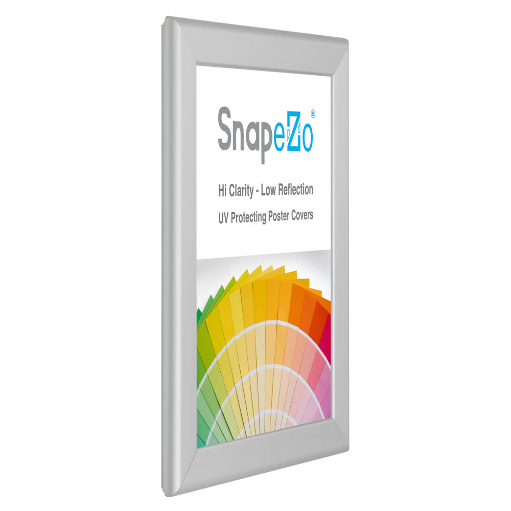 8.5x11 Silver Snapezo® Weather Resistant - 1.38" Profile