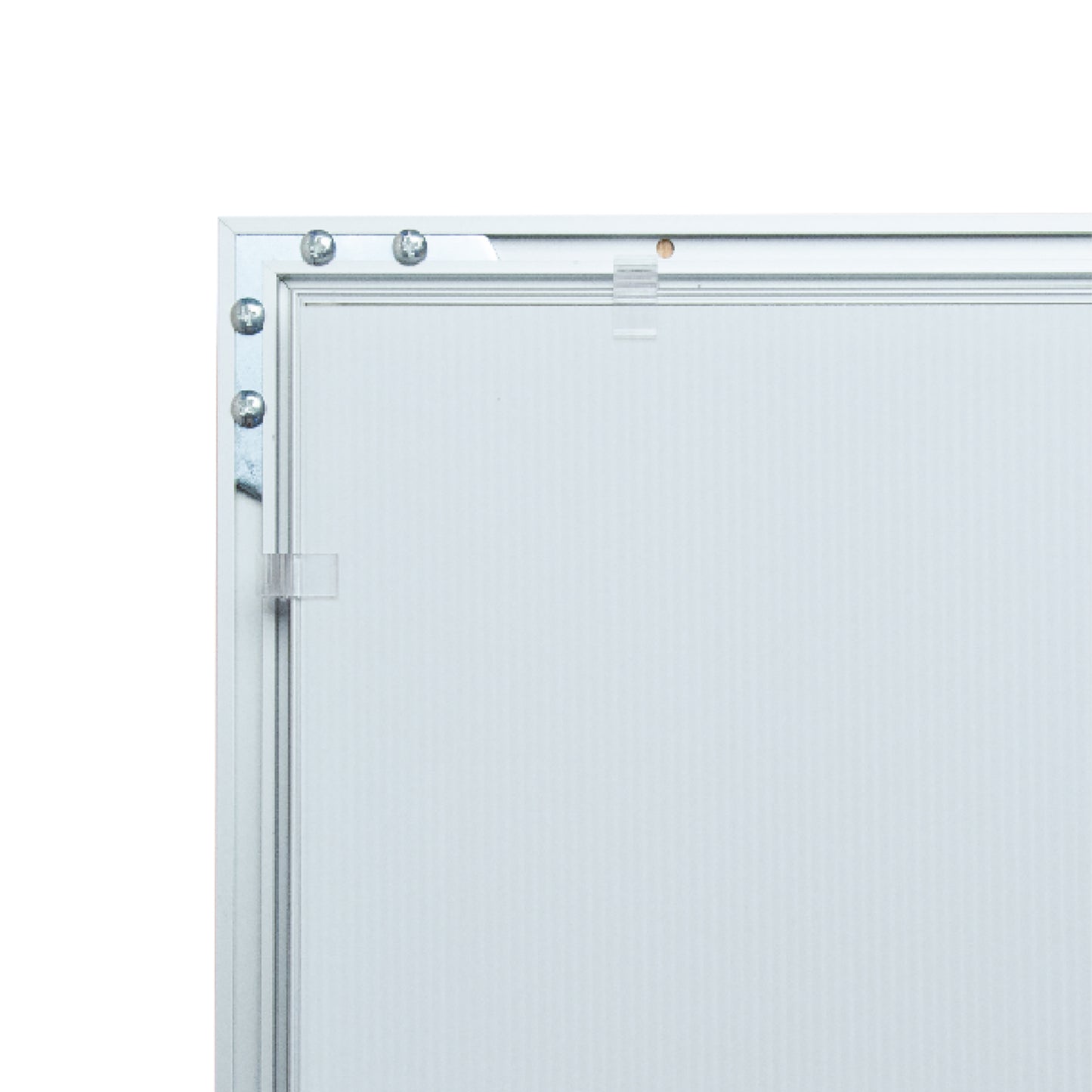 27x40 Silver Executive Snap Frame 1.81 Inch Profile