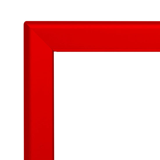 36x48 Red SnapeZo® Snap Frame - 1.25" Profile - Snap Frames Direct