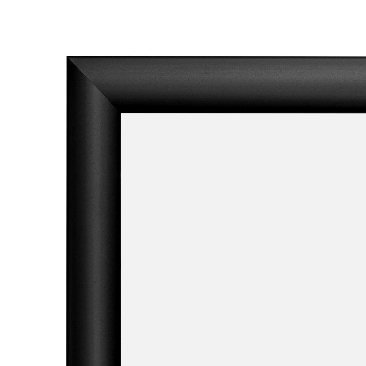 17x38 Black SnapeZo® Snap Frame - 1.2" Profile - Snap Frames Direct