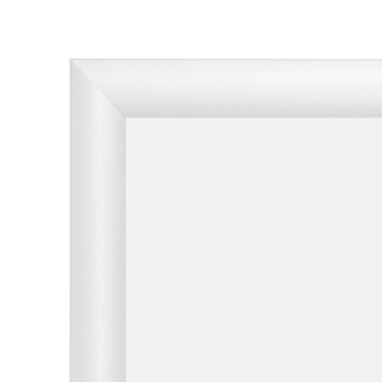 19x36 White SnapeZo® Snap Frame - 1.2" Profile - Snap Frames Direct