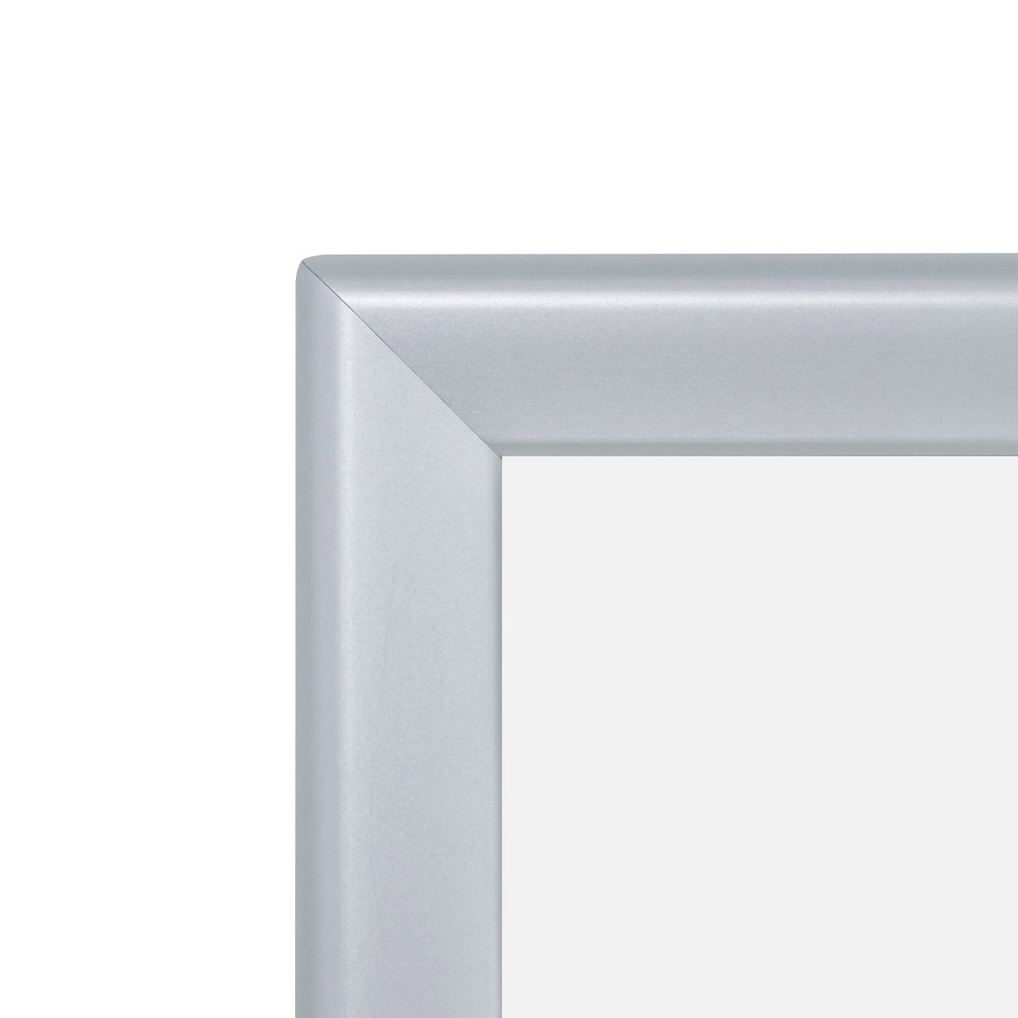 11x17 Silver SnapeZo® Jumbo - 1.25" Profile - Snap Frames Direct