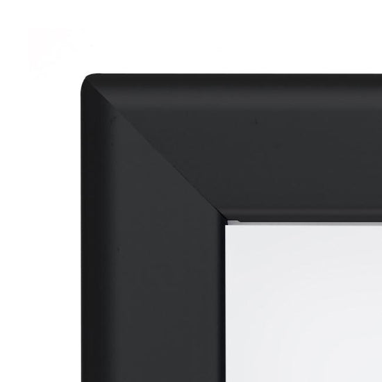 Black snap frame poster size 21x62 - 1.7 inch profile - Snap Frames Direct