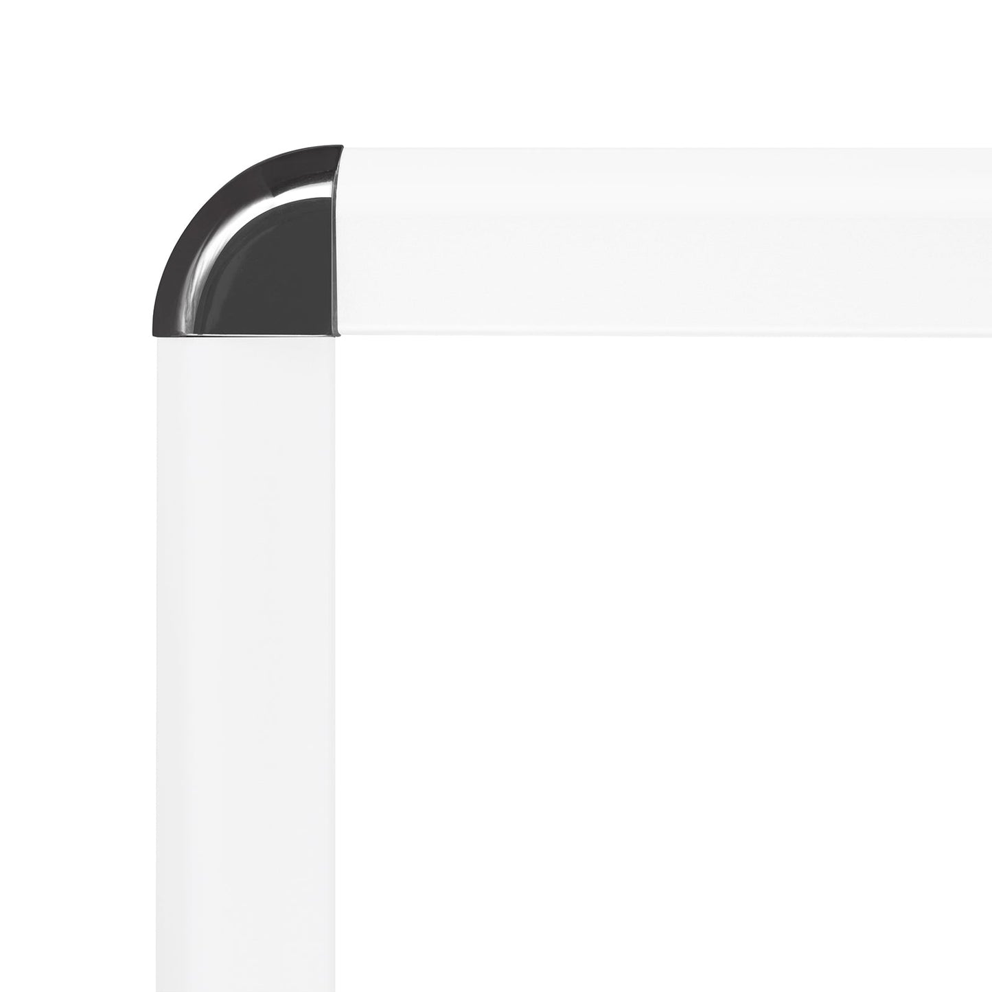 22x28 White SnapeZo® Sidewalk Sign - 1.25" Profile - Snap Frames Direct