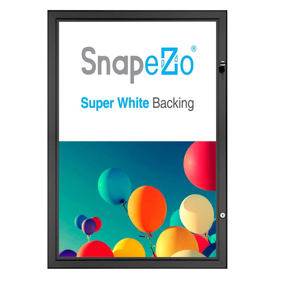 16x20 Black SnapeZo® Poster Case - 1.77" Profile - Snap Frames Direct