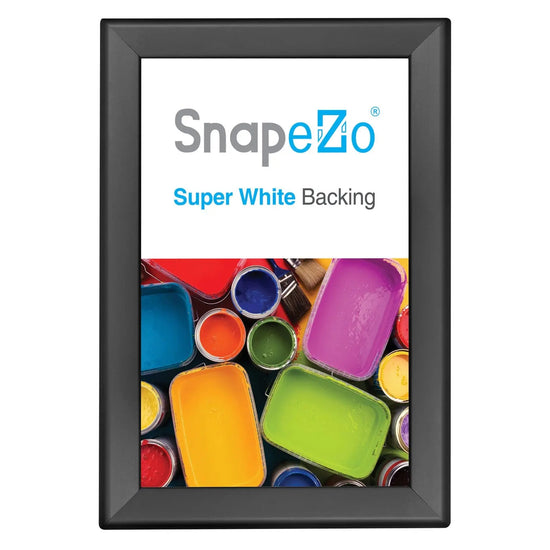 11x17 Black SnapeZo® Double-Sided - 1.25" Profile - Snap Frames Direct