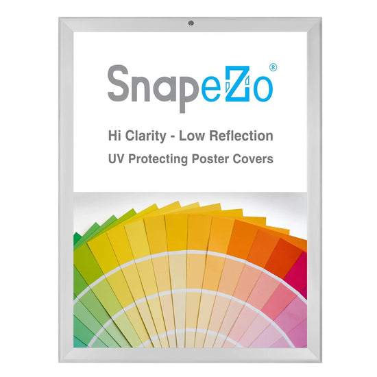 16x20 Silver SnapeZo® Locking - 1.25" Profile - Snap Frames Direct