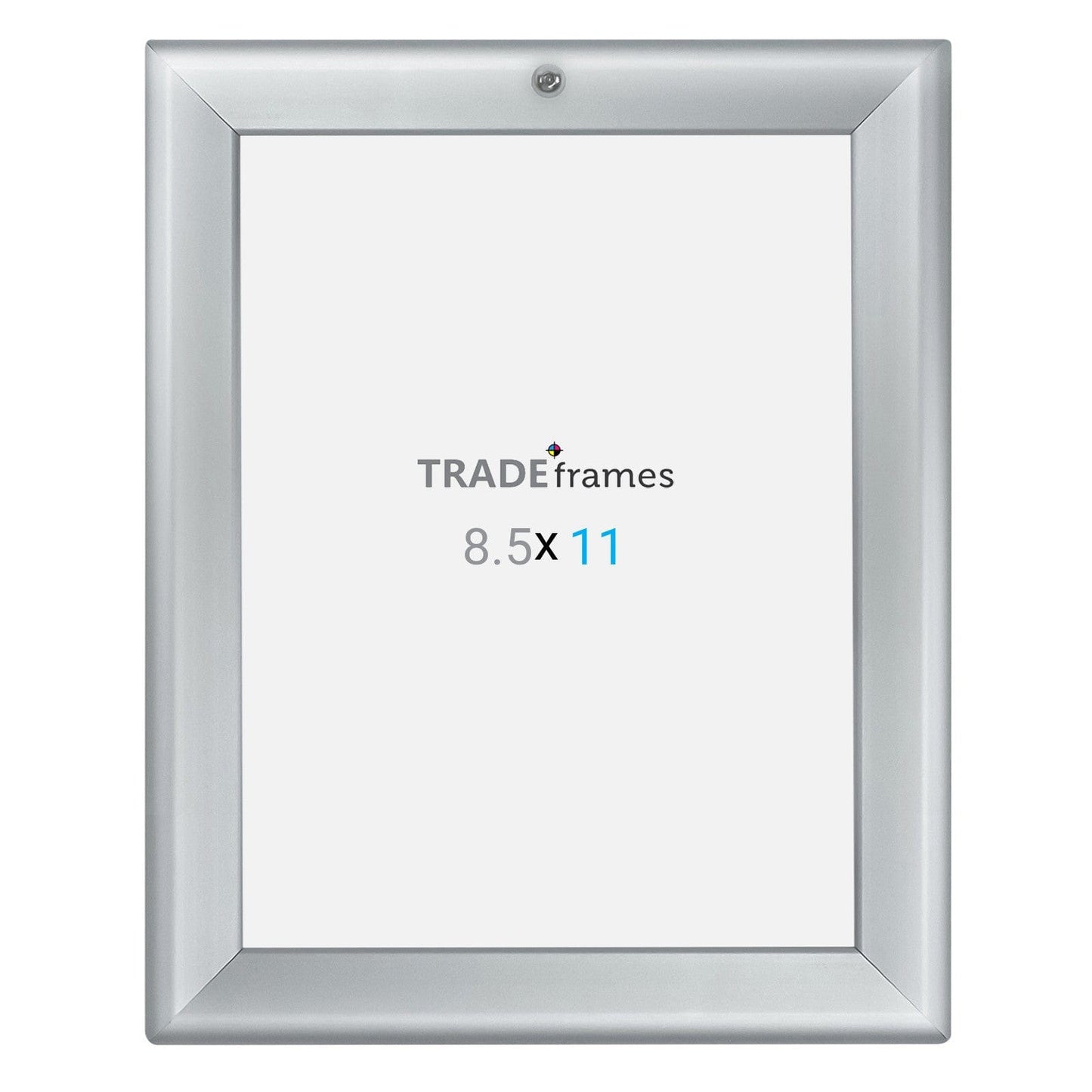 8.5x11 Inches Silver Lockable Snap Frame - 1.25 profile – Snap Frames  Direct