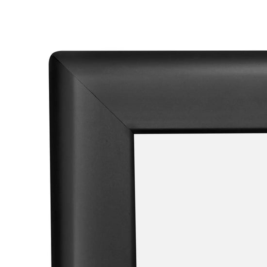 8.5x11 Black SnapeZo® Locking - 1.25" Profile - Snap Frames Direct