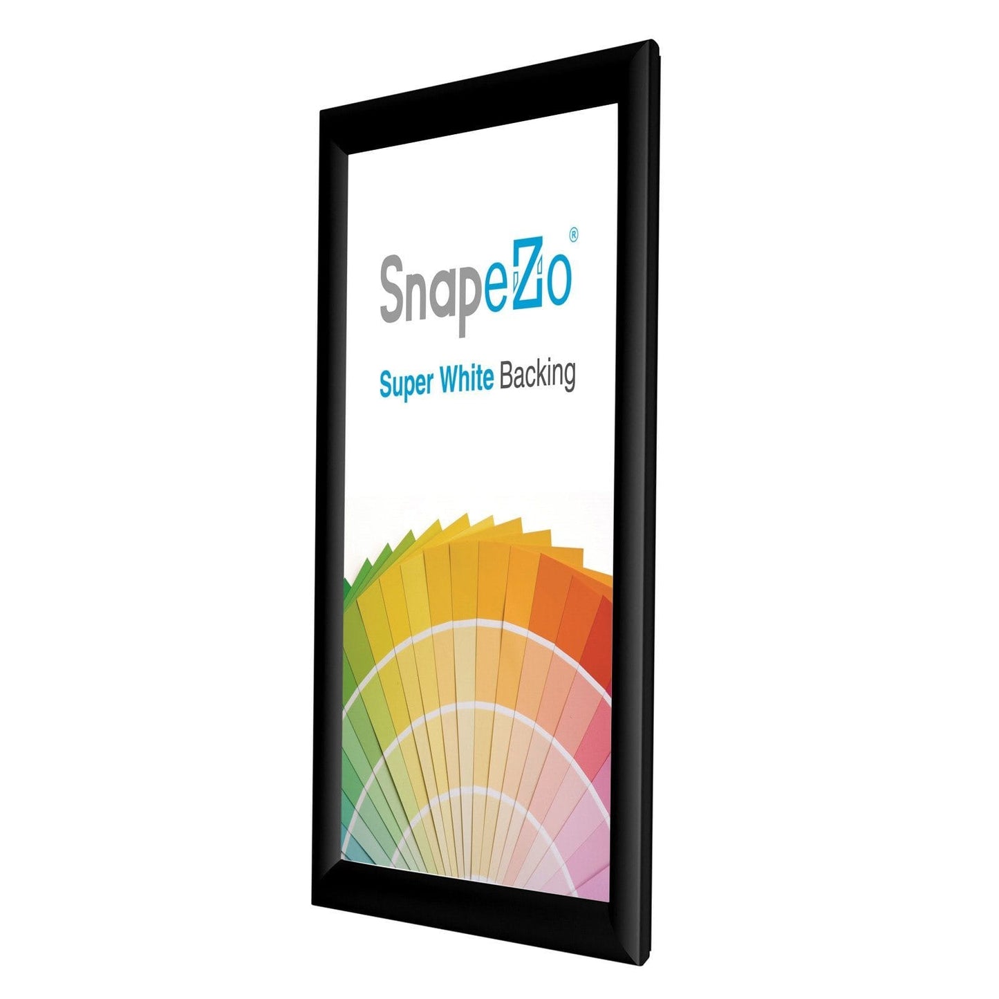12x36 Black SnapeZo® Poster Snap Frame 1" - Snap Frames Direct