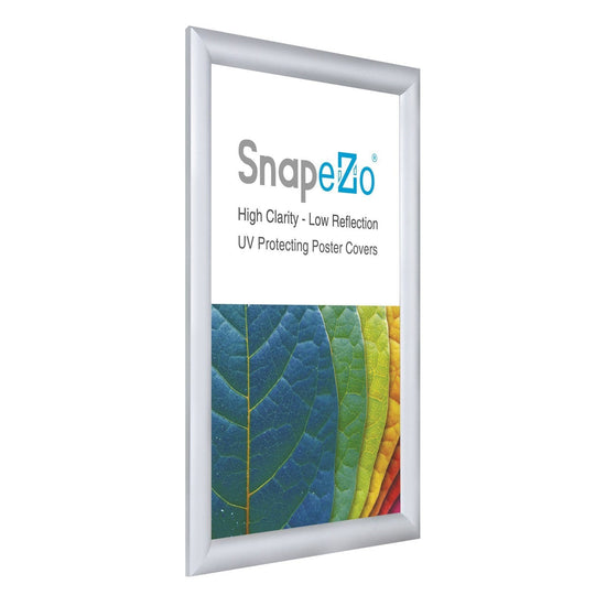 10x36 Silver SnapeZo® Return Window - 1" Profile - Snap Frames Direct