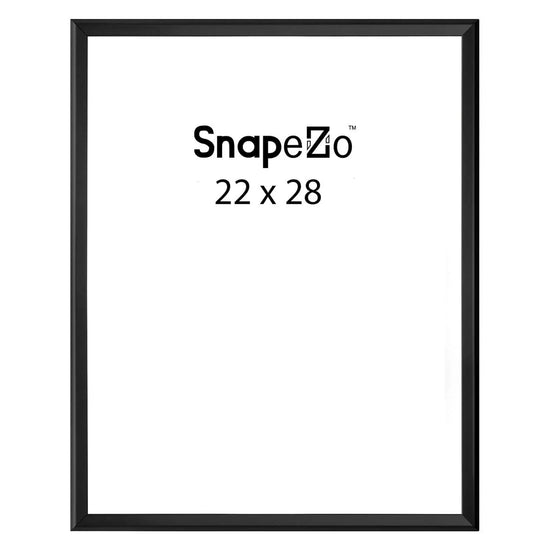 Light Wood snap frame poster size 22X28 - 1.25 inch profile - Snap Frames Direct
