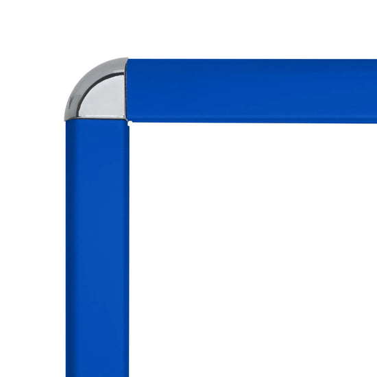 8.5x11 Blue SnapeZo® Round-Cornered - 1.25" Profile - Snap Frames Direct