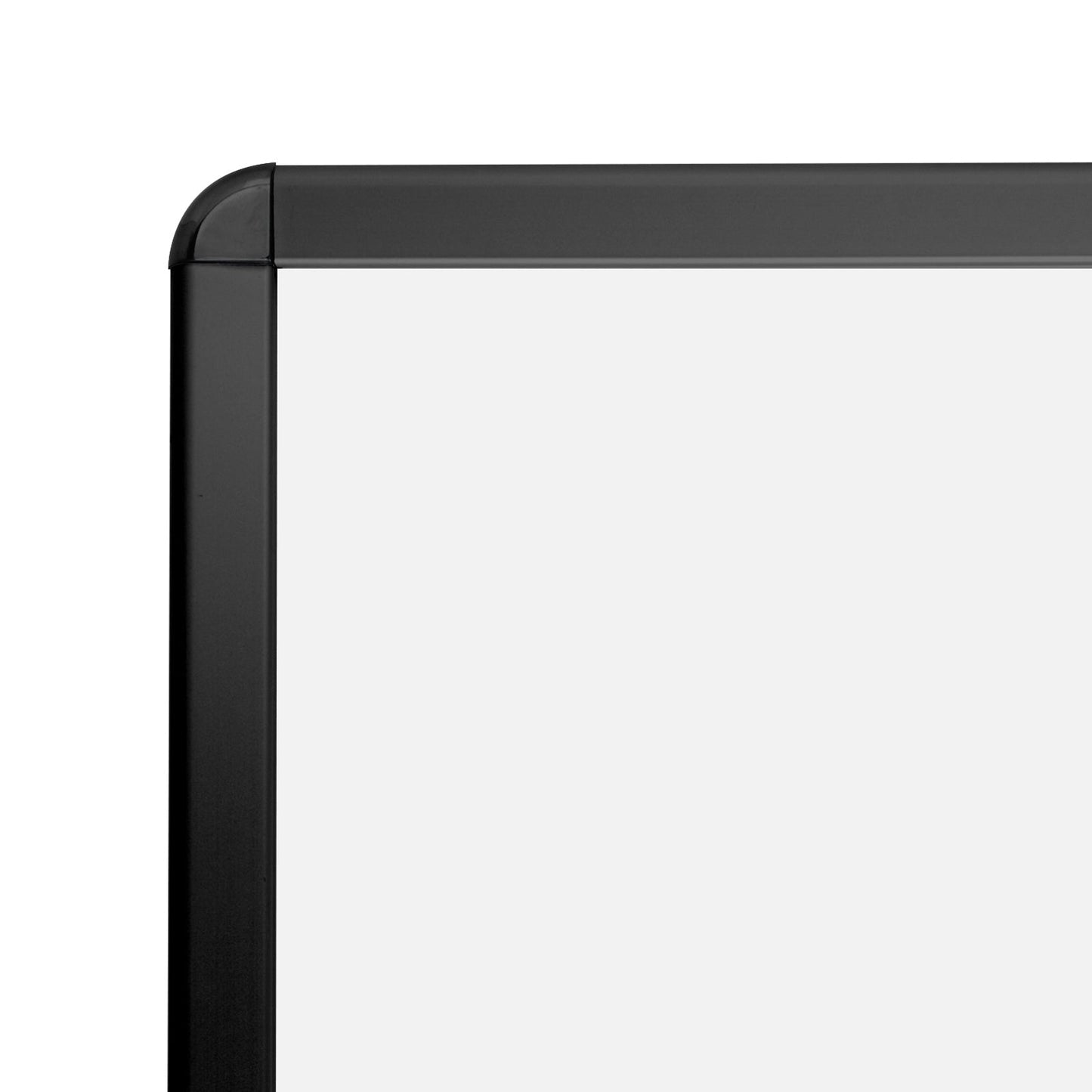 17x22 Inches Black SnapeZo® Round Corner - 1.25" profile - Snap Frames Direct