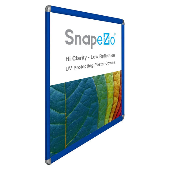 36x48 Blue SnapeZo® Round-Cornered - 1.25" Profile - Snap Frames Direct