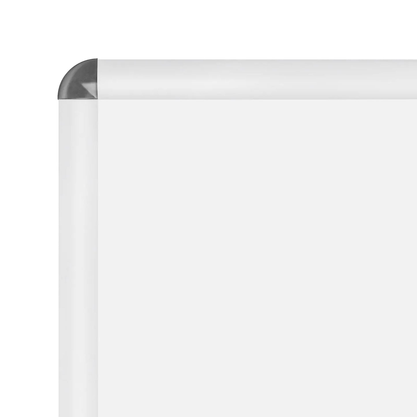 16x20 White SnapeZo® Round-Cornered - 1" Profile - Snap Frames Direct