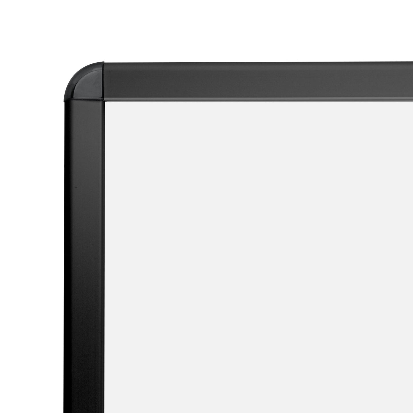 17x22 Inches Black SnapeZo® Round Corner - 1.25" profile - Snap Frames Direct