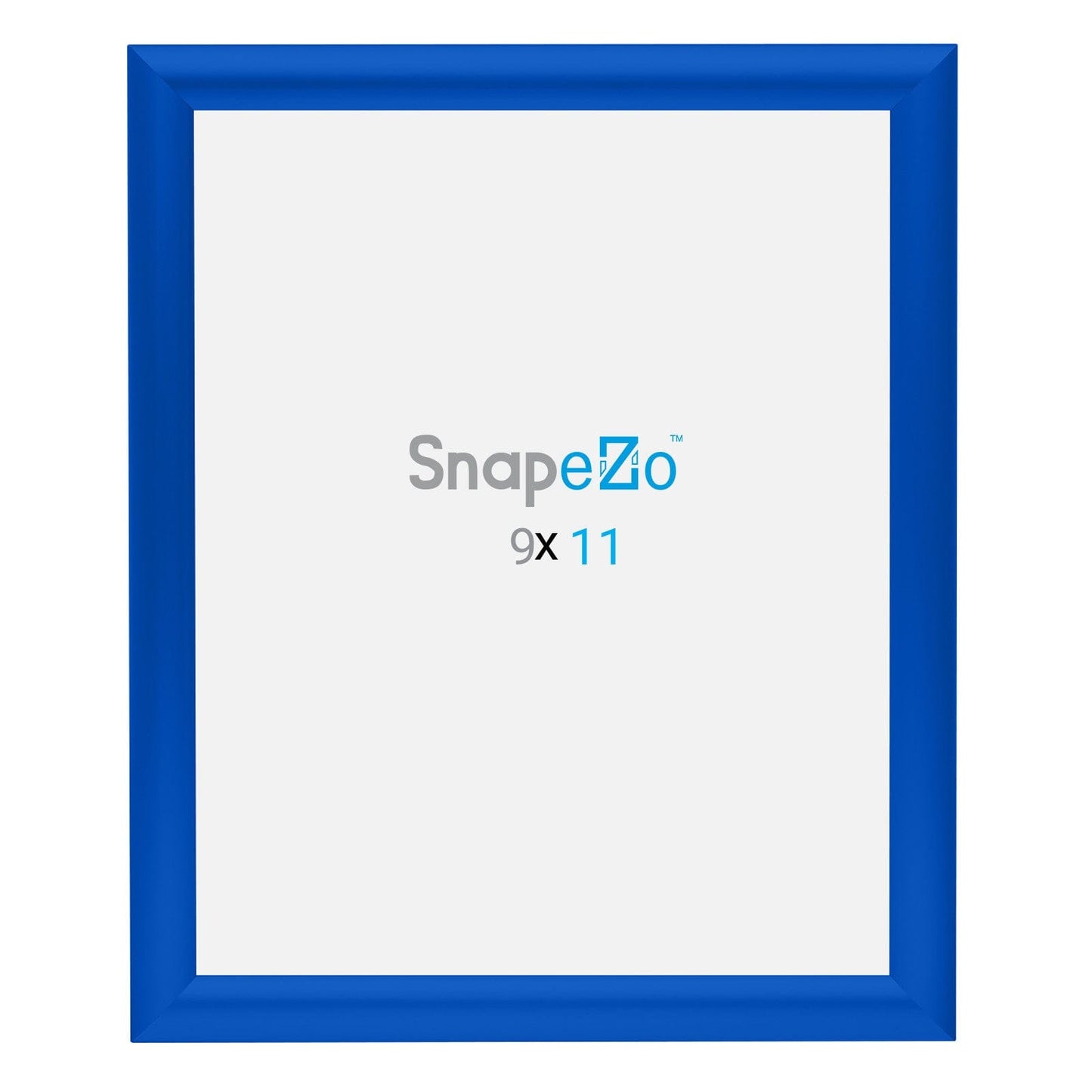 9x11 Inches Blue SnapeZo® Snap Frame - 1" profile - Snap Frames Direct