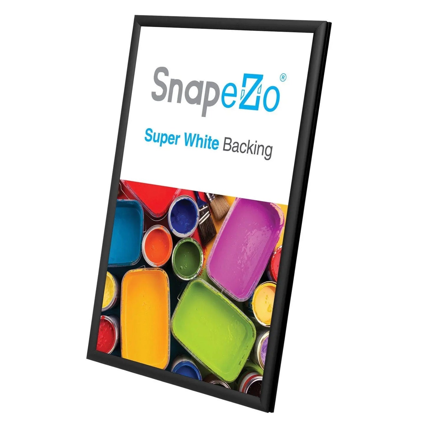 11x17 Black SnapeZo® Snap Frame - 0.6" Profile - Snap Frames Direct