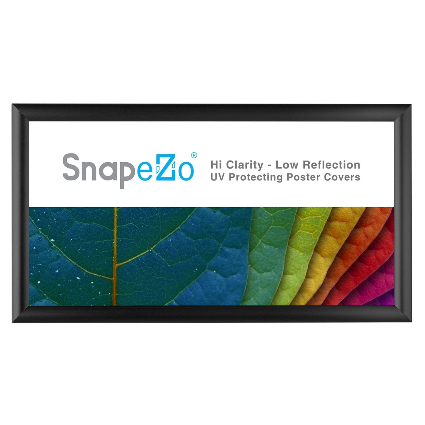 10x20 Black SnapeZo® Snap Frame - 1" Profile - Snap Frames Direct