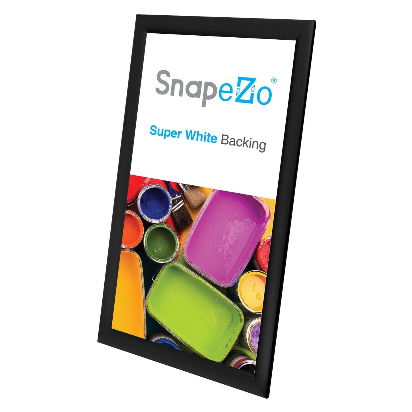 10x20 Black SnapeZo® Snap Frame - 1" Profile - Snap Frames Direct