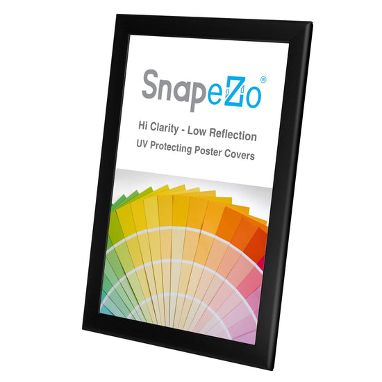 11x17 Black SnapeZo® Poster Snap Frame 1.25" - Snap Frames Direct