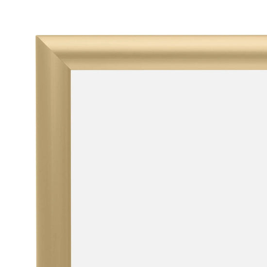 11x17 Gold SnapeZo® Snap Frame - 1" Profile - Snap Frames Direct