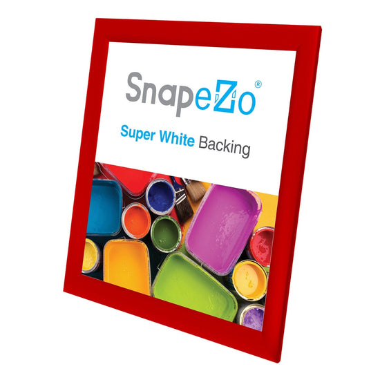 9x11 Inches Red SnapeZo® Snap Frame - 1" profile - Snap Frames Direct